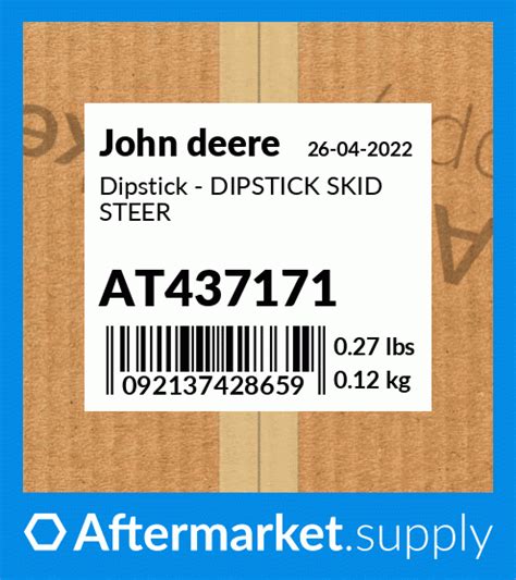 dipstick for john deere skid steer wholesale price|Used Dipstick Assembly fits John Deere 240 250 260 270 .